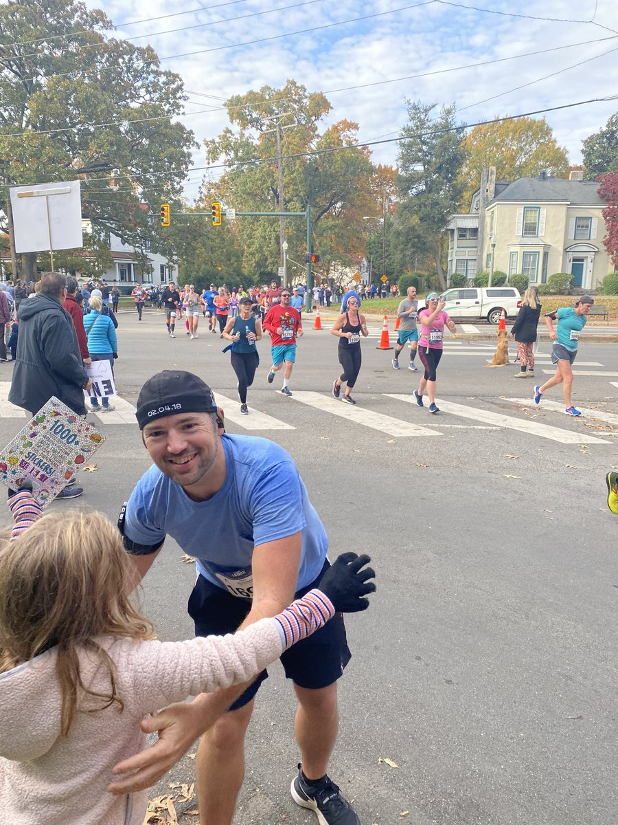 RVACoffeeStain's tweet photo. 13.1!! I finished my first half marathon! Since it was my first, all personal records across the board ๐คฃ
Seeing the Fam when going into and then out of Bryant Park was the perfect boost. That section was by far the hardest part. Thanks @SportsBackers & @CarMax #letsgorva https://t.co/NZjidOwhJr