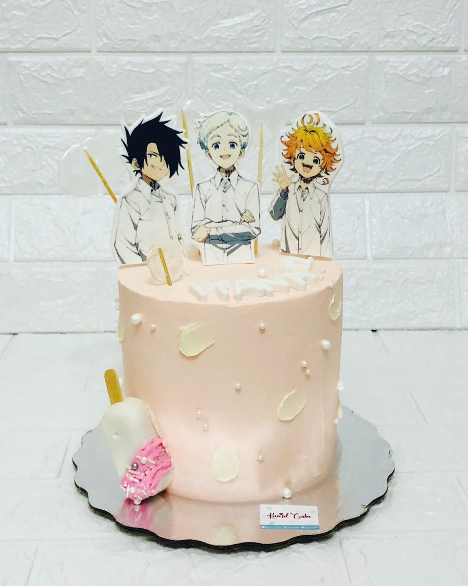 kamilcake's tweet photo. The Promised Neverland 💫
Pastel en betún, con personajes en oblea comestible
Tus serie favorita en #pastel
.
.
.
.
#nini #pastelespersonalizados #birthdaycake #betunyfondant #pasteleria #cdmx #birthdaygirl #hbdcake #thepromisedneverland #kamilcake https://t.co/svstEYhlAc