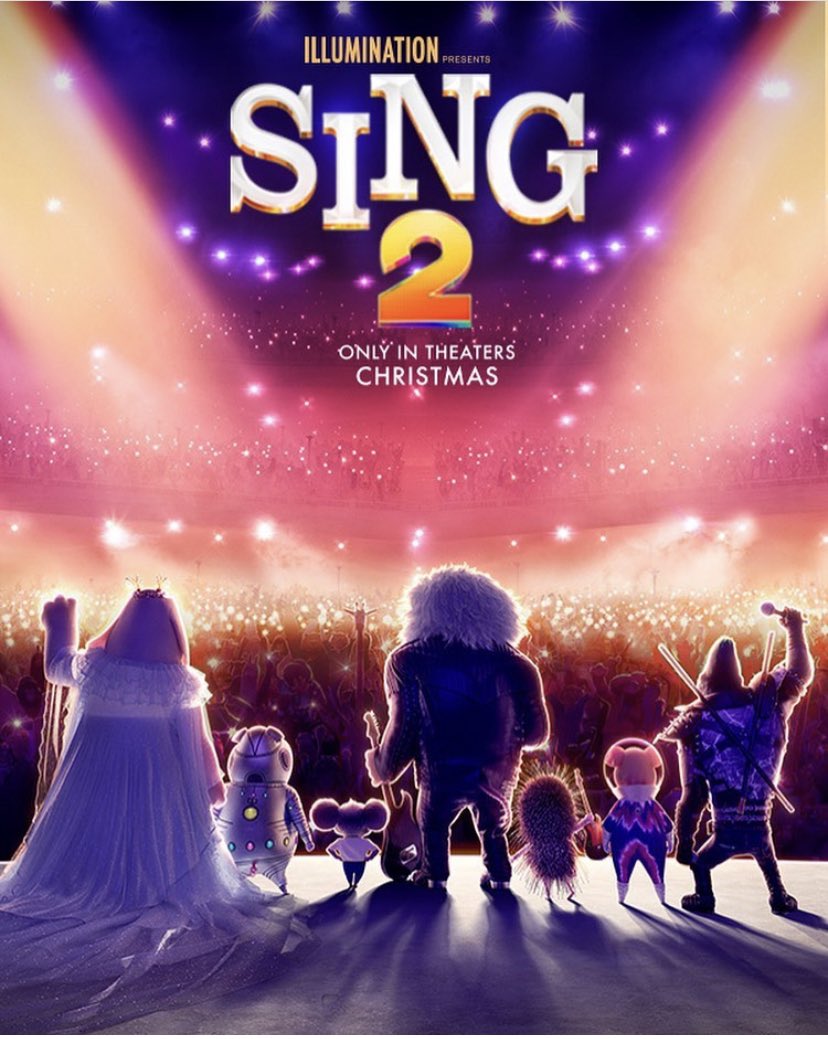 Universal_ilstu's tweet photo. Dream big dreams. Watch the new trailer now. ⭐️🎤 Get tickets to watch #Sing2 early on November 27: https://t.co/Dl9rVThrVp https://t.co/LouItmmgki