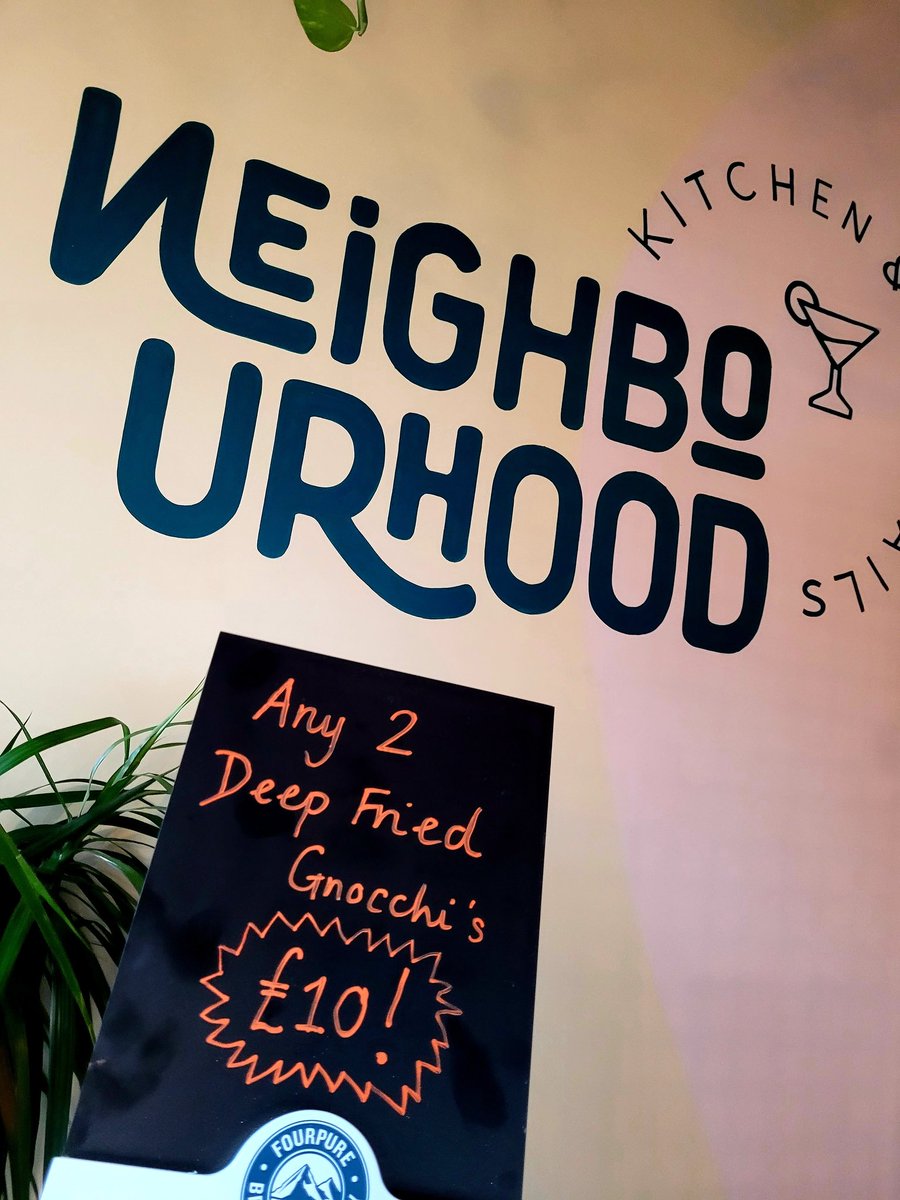 Its the final countdown! 🇮🇹🧀
As a final farewell from @neighbourhoodcardiff we are offering you guys 2 gnocchis for a TENNER! 💷 
That's the classic dirty gnocchi, the dirty veggie, dirty vegan &amp; dirty bolognese...ANY 2!  

Come give neighbourhood a GNOC tonight!