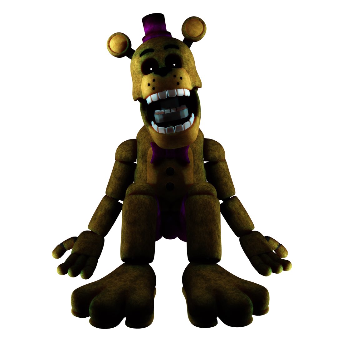 Mr. Rent Man on X: My version of Fredbear/Golden Freddy that I