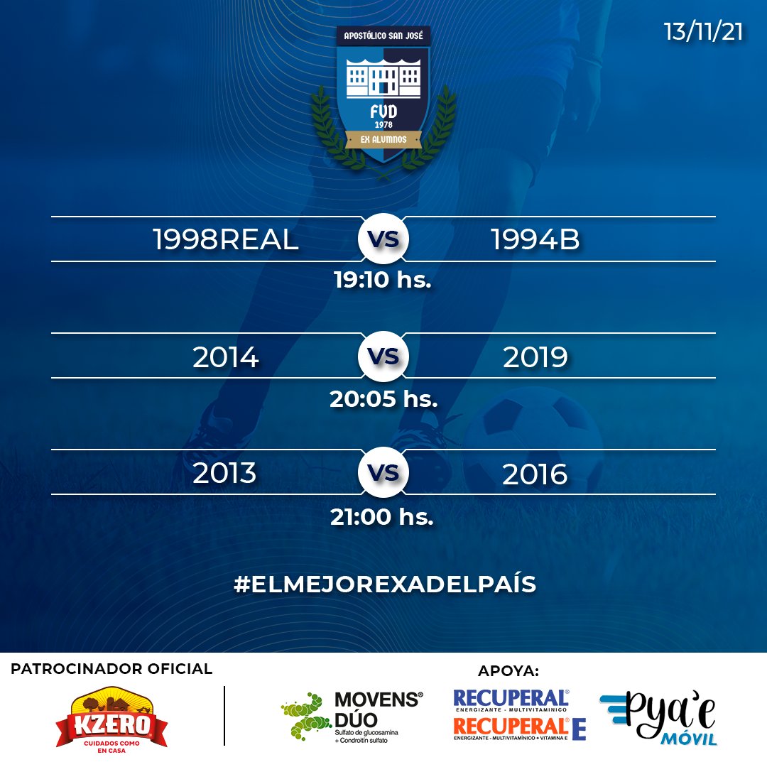exacasjoficial's tweet photo. SABADO 
DE
EXA. 

🏆 Copa Migue Torres.

⚽ Se completa la segunda ronda del Fútbol Femenino y las Décadas 1 y 2 del Masculino. 

⚽ En la Década 3, se van definiendo los cruces para el mata-mata.

🥳 Se festeja el cumpleaños de @mente95 en el #AfterExaApostólico 

🍻 ¡CBB! https://t.co/wObyS6YQ9Z