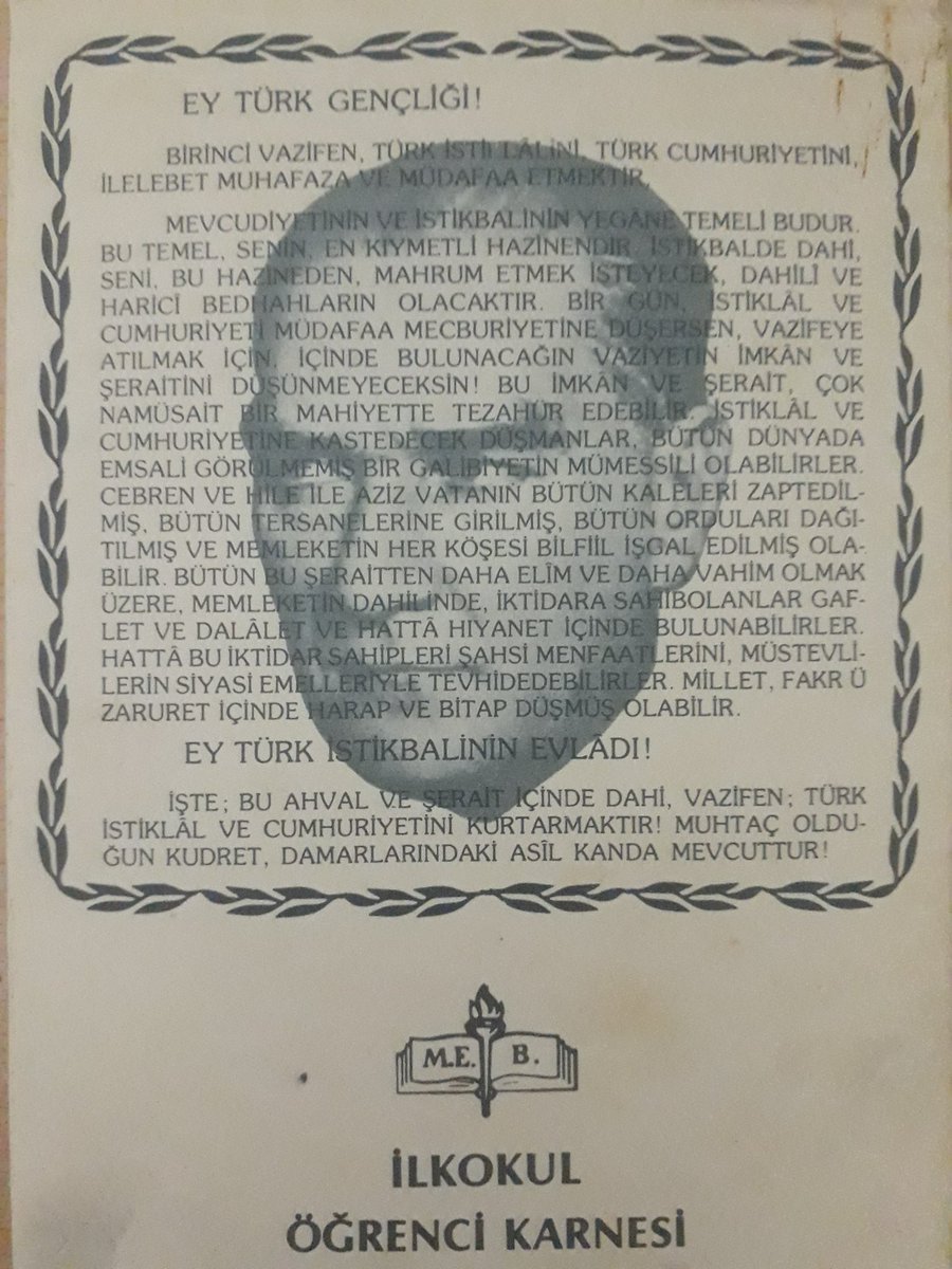 Zamanında şu karneyi almış olanlar emekli oldu mu acaba. Napıyorsunuz