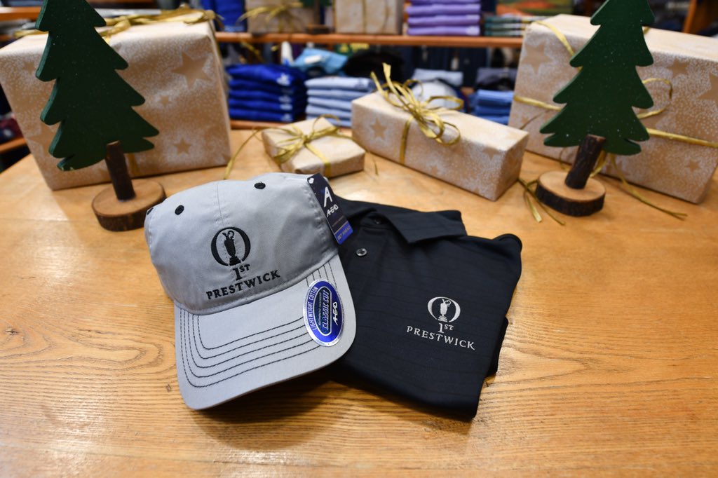 prestwickgcpro's tweet photo. With Christmas 🎄 just around the corner check out our on-line Pro shop for many gift ideas.
Gift 🎁 with purchase #1stopen shirt & cap promotion available for 2 weeks only. Latest eNews ➡️ https://t.co/5tj22pNsrb #prestwickgc #giftwithpurchase https://t.co/LDYBO1H5nH