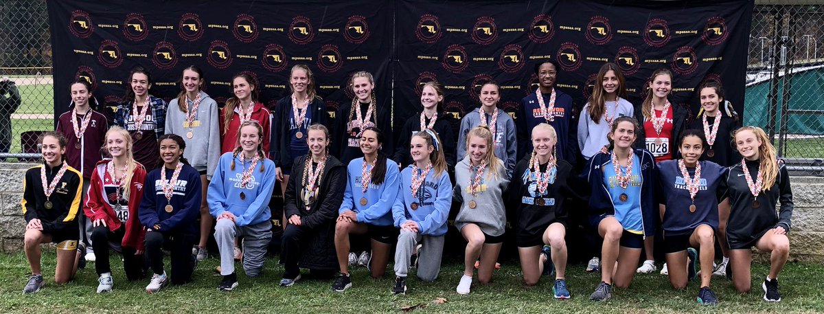 THS_XCTF's tweet photo. Medal Alert!!

Aylene Hernandez up on the podium at States!! 22nd place, 20:35!

Words cannot express how proud we are of Tuscarora senior Aylene Hernandez! She set this goal early in the season and worked for it! Humble, positive, leader on the team. 

Congrats Aylene! https://t.co/0vkaDfXxyt