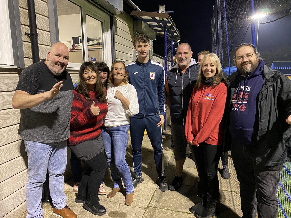 Today’s match sponsors man of the match is goalkeeper Harry Allen. Today’s game was sponsored in loving memory of Dan Robinson