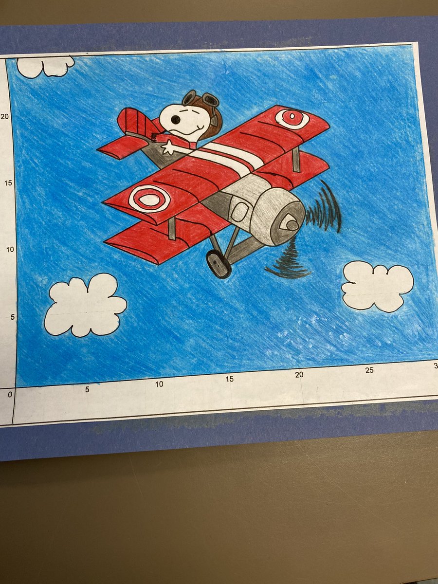 MrCurley3's tweet photo. For our RST, my Grade 11s were tasked with making pieces of art out of nothing but functions.
Here’s what they came up with (free art for my classroom).
Great job everyone! #Math #MathIsArt #whymac #Grade11Math
(The first is a recreation on my rubric, lol)
1/5 https://t.co/gTlwQARbGJ