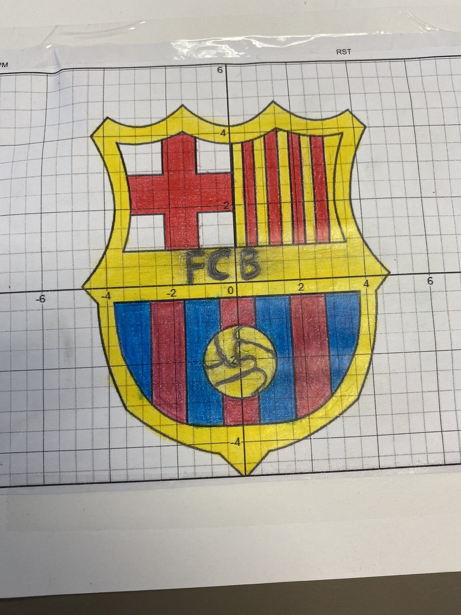 MrCurley3's tweet photo. For our RST, my Grade 11s were tasked with making pieces of art out of nothing but functions.
Here’s what they came up with (free art for my classroom).
Great job everyone! #Math #MathIsArt #whymac #Grade11Math
(The first is a recreation on my rubric, lol)
1/5 https://t.co/gTlwQARbGJ