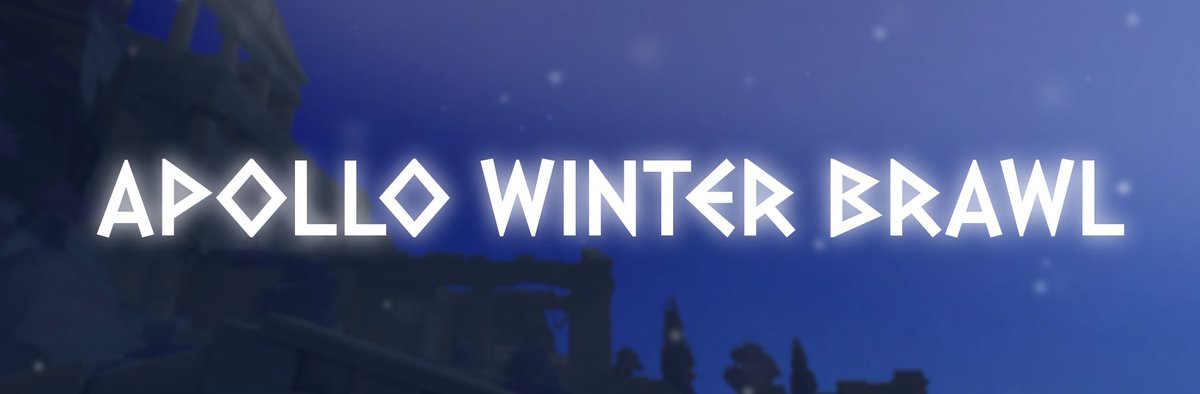 ApolloEsports07's tweet photo. Apollo Overwatch is happy to announce its upcoming tournament the Apollo Winter Brawl !

To sign up complete the form and join the battlefly: https://t.co/Vbv74QRWky , https://t.co/qAJ4RDH7HC
Read below for more info! https://t.co/2w59QQC1he
