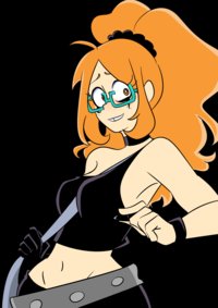 Photoshoot time, she fits the outfit well. Along with the ability to use Ember's powers it seemed like a great shoot today

"Say my name, dipstick!"