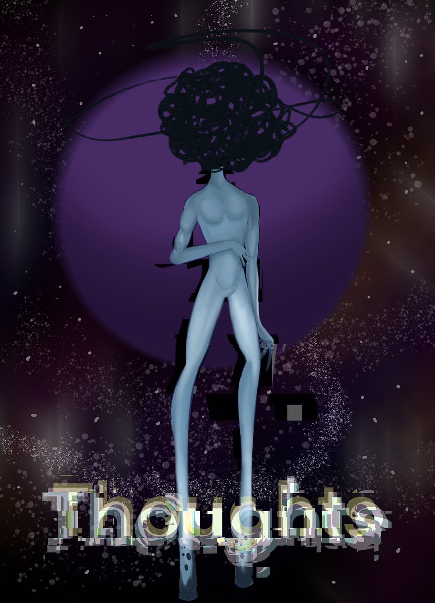 Briezeee's tweet photo. One of my favorite things to do is to put my art as my wallpaper .. I think this one deserves that pedestal.

And ofc yes you can also use it as a wallpaper if you so please.
Thanks for the support xx 
#art #digiart #alien #space #wallpaper #docmyart #thoughts #painting #mindless https://t.co/ryOOyIY1oK