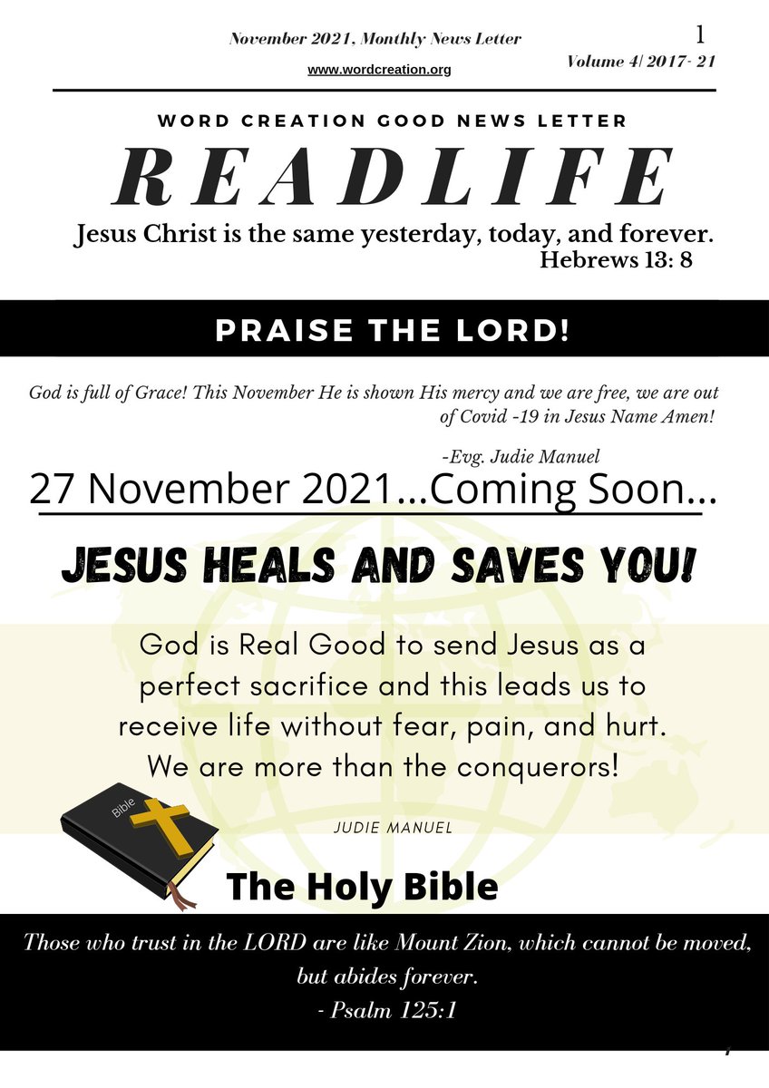 ProphJudie's tweet photo. #Readlife
Hey All! A Good news for you ..stay tuned! 27 Nov. 2021...Coming Soon ... https://t.co/e5VXySozIk