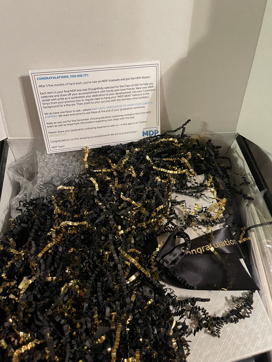 🥳🥳 Unboxing Grad Box 💙💙 Truly an Amazing Experience 🙌🏽 #2021MDPLife #Graduate
