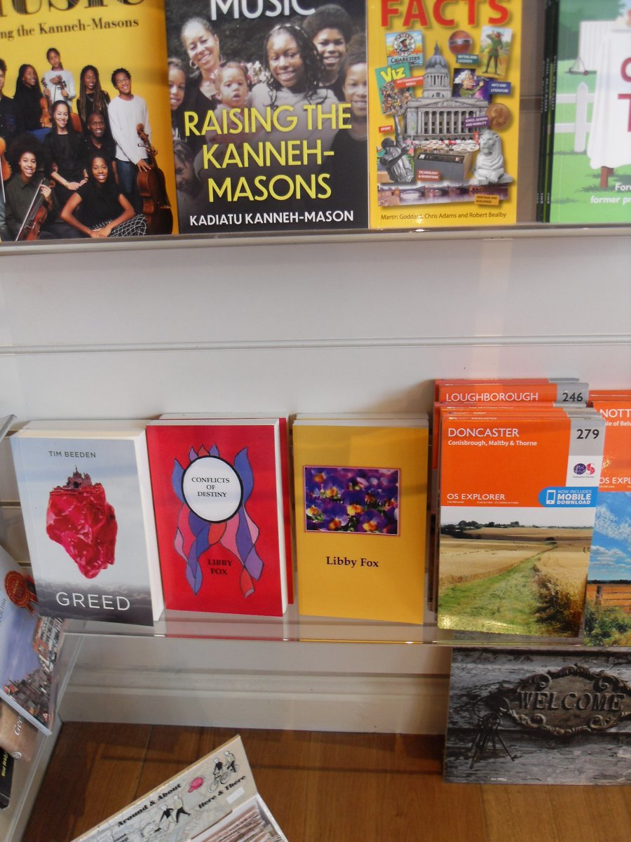 livF2's tweet photo. OOKCASE AT LOWDHAM NOTTINGHAM CELEBRATED THEIR 25TH ANNIVERSARY. 
MY BOOKS "CONFLICTS OF DESTINY &amp; "IT'S NOT UNUSUAL" BOTH SOLD WELL ON THE DAY. https://t.co/0zG2xkIcoy