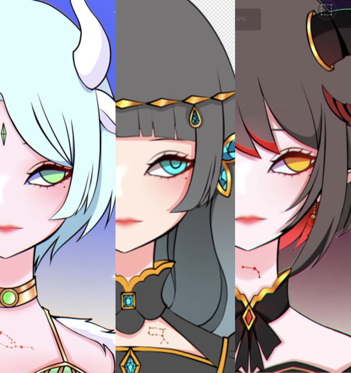 OMARUSA10164's tweet photo. SPOIL NEXT WEEK ♈️♉️♊️

✨ZODIAC THEME LIMITED  12 Character ✨
Wave 1 drop 1-6 (Rare 1) price 0.045 RARE 0.06 eth

Wave 2 drop 7-12 (Super rare1) price 0.045 Super rare 0.1 eth 

https://t.co/95Bkayteah

Thankyou very much for support me all time💗
#NFTcollections  #OpenSeaNFT https://t.co/ltCjMMGhSl