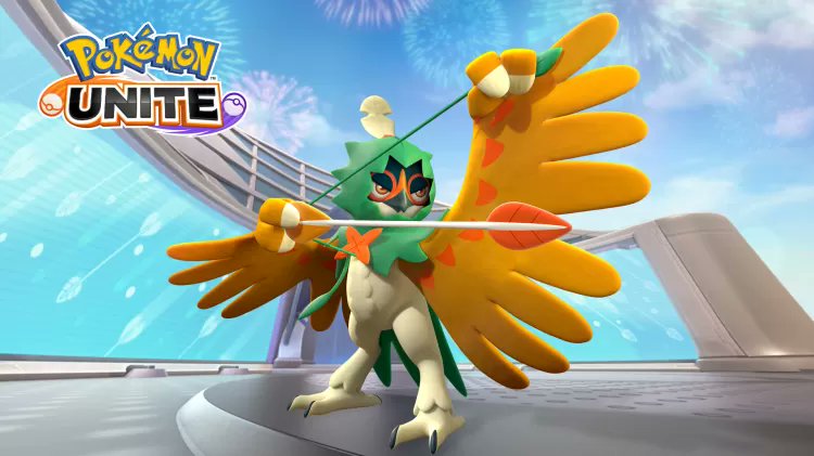 NintendoSpace on X: Decidueye chega ao Pokémon UNITE em 19 de novembro.  Ele é um pokémon do tipo Planta/Fantasma e é a evolução final de Rowlet.  #nintendo #PokemonUNITE #pokemon #nintendospace  /