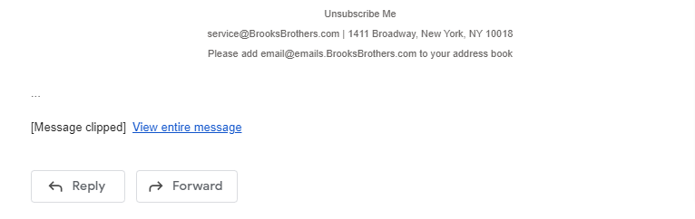 emailskinny's tweet photo. More inbox clipping weirdness @gmail. This message weighs out to 24.1K all-in. Nothing in the rendered portion, at least, appears to have been clipped.😕
#emailgeeks #deliverability https://t.co/T7uTDl4KW1