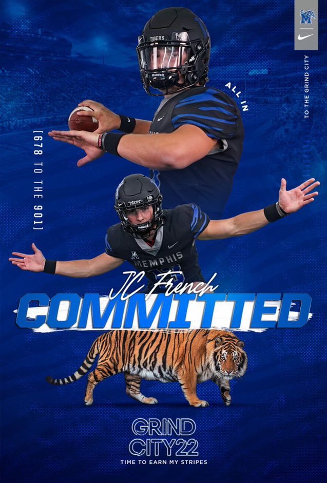 100% COMMITTED!!! READY TO BEGIN THE NEXT CHAPTER🔵⚪️ <a href="/MemphisFB/">Memphis Football</a> #ALLIN