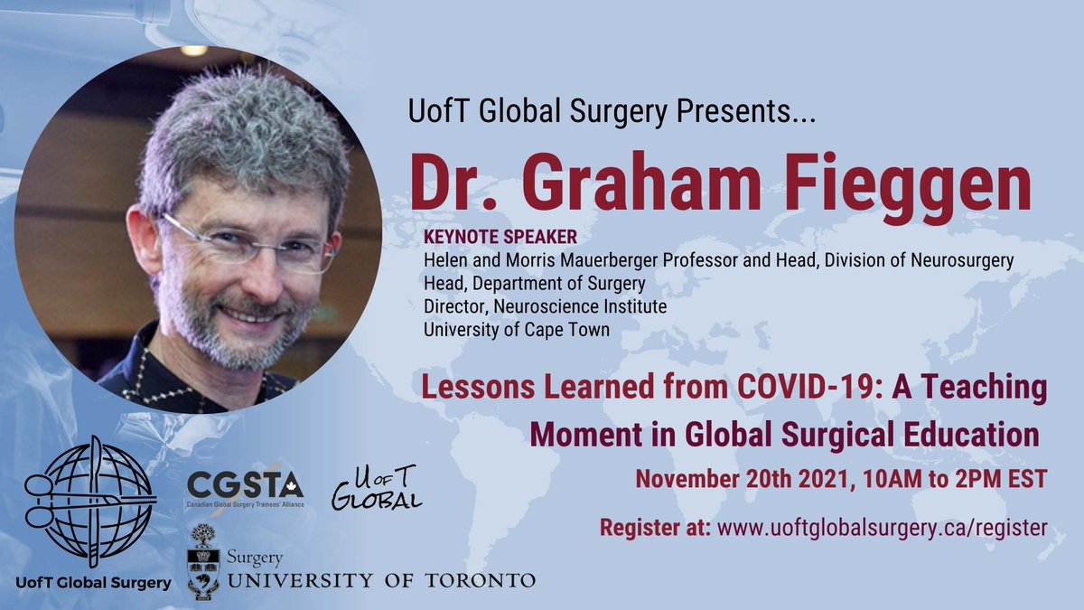 Alborz Noorani (@alborz_noorani) on Twitter photo 💥Last chance to register for uoftglobalsurgery.ca/register💥tune in for talks from <a href="/FiegsZA/">Graham Fieggen</a> <a href="/heartdaddy1/">Dr RJ Cusimano</a> @LayliSanaee <a href="/DrRKSingal/">Dr Rajiv K Singal 🇨🇦</a> Dr Peter Chu, and a mentorship session!! #uoftglobalsx21 #GlobalSurgery 🌐⚕️🩺 💥Last chance to register for uoftglobalsurgery.ca/register💥tune in for talks from <a href="/FiegsZA/">Graham Fieggen</a> <a href="/heartdaddy1/">Dr RJ Cusimano</a> @LayliSanaee <a href="/DrRKSingal/">Dr Rajiv K Singal 🇨🇦</a> Dr Peter Chu, and a mentorship session!! #uoftglobalsx21 #GlobalSurgery 🌐⚕️🩺