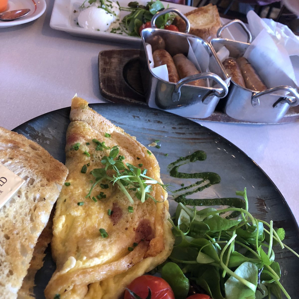 Breakfast of champions #eggs #omlette #cork #foodie #breakfast