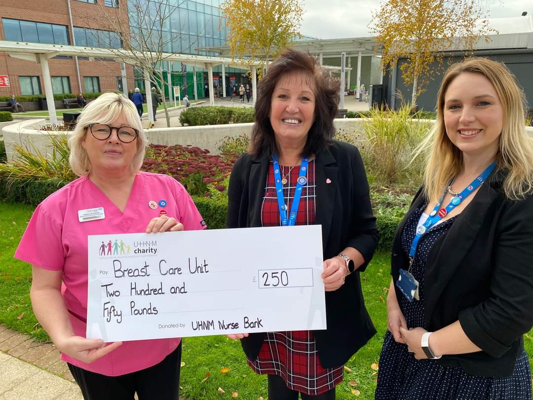 babs8505's tweet photo. Can't believe we raised so much in just 2 hours... Proud of our Nurse Bank team @HInwood_UHNM @scott1purser @TracyBullock12 @Jane_haire https://t.co/9Sir8ej0fl