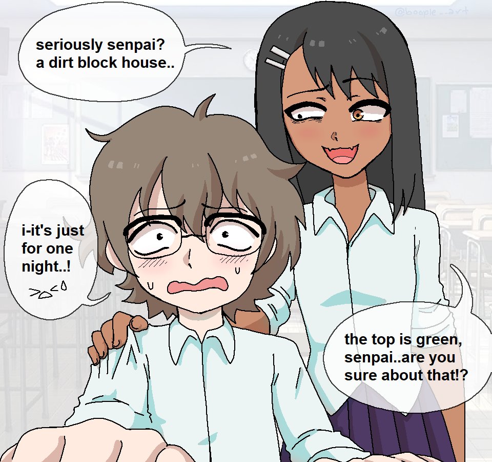 for kofi person who requested nagatoro bullying senpai 