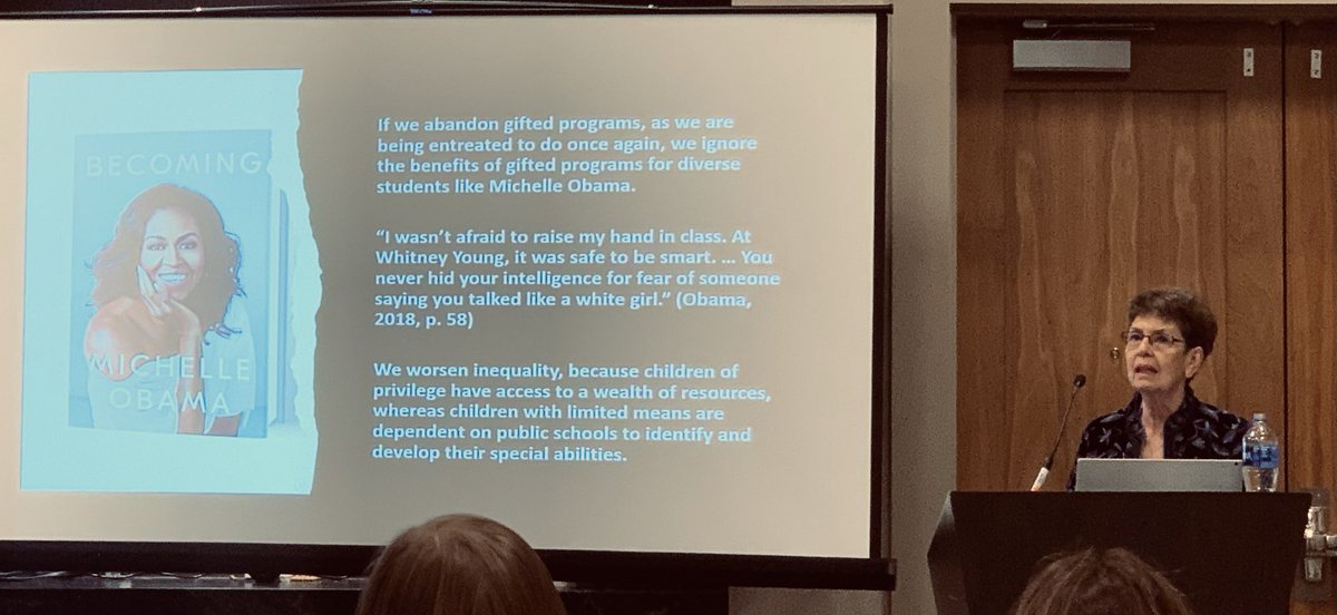 Great session at #NAGC21 with Dr. Joy Lawson Davis <a href="/davis_joy/">Joy Davis</a> and Dr. Linda Silverman: “Eliminating Gifted Programs Increases Inequity”.  Thank you for sharing your passion and expertise!