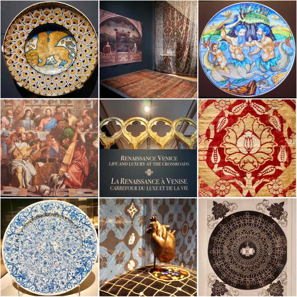 SwensonConnie's tweet photo. Go to Venice without going to Venice @gardinermuseum #renaissance #ceramics https://t.co/twNvAxKJrv