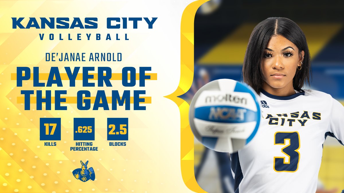 KCRoosVB's tweet photo. 𝐒𝐭𝐫𝐢𝐜𝐭𝐥𝐲 𝐁𝐮𝐬𝐢𝐧𝐞𝐬𝐬.
@DeJanaeArnold had herself a GAME today, needing just 24 attacks to finish with a career-high 1⃣7⃣ kills 🔥

#ROOUP | #DeclareKC https://t.co/a9S7tSRB9G