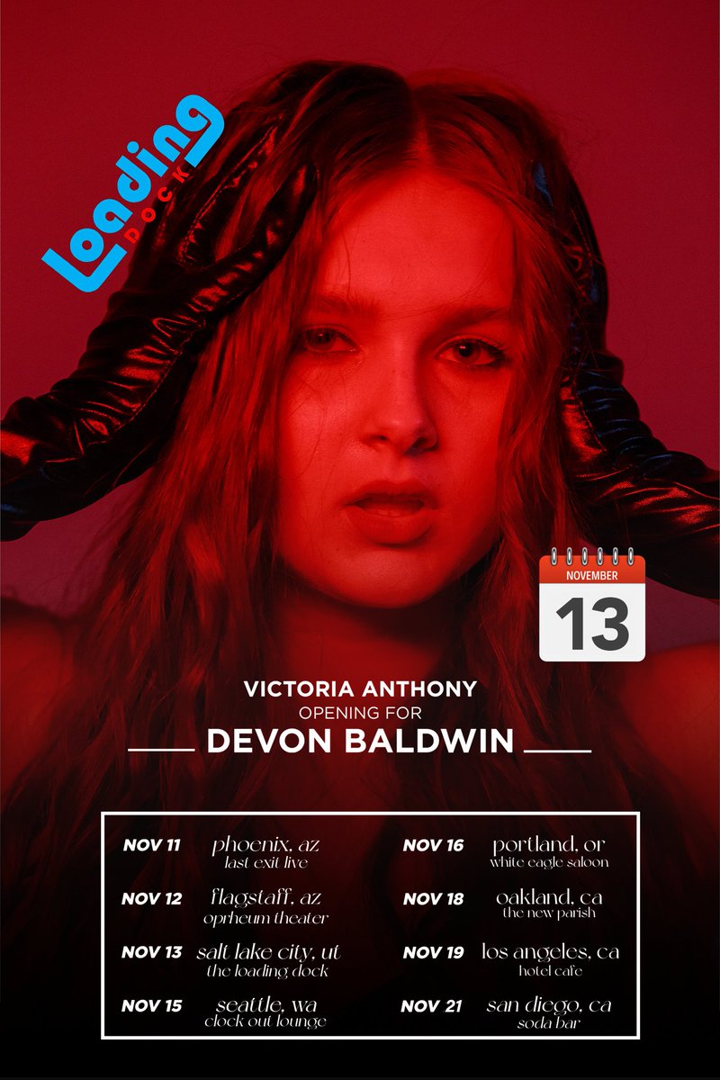 vicanthonymusic's tweet image. Just got to SLC! Super excited about tonight&apos;s show opening for @devonbaldwin at #TheLoadingDock! You can buy one ticket and get one free by clicking here &amp;gt;&amp;gt; bit.ly/3wIRvhO 🎟️🎟️
