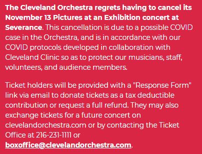 Cleveland Orchestra tweet media