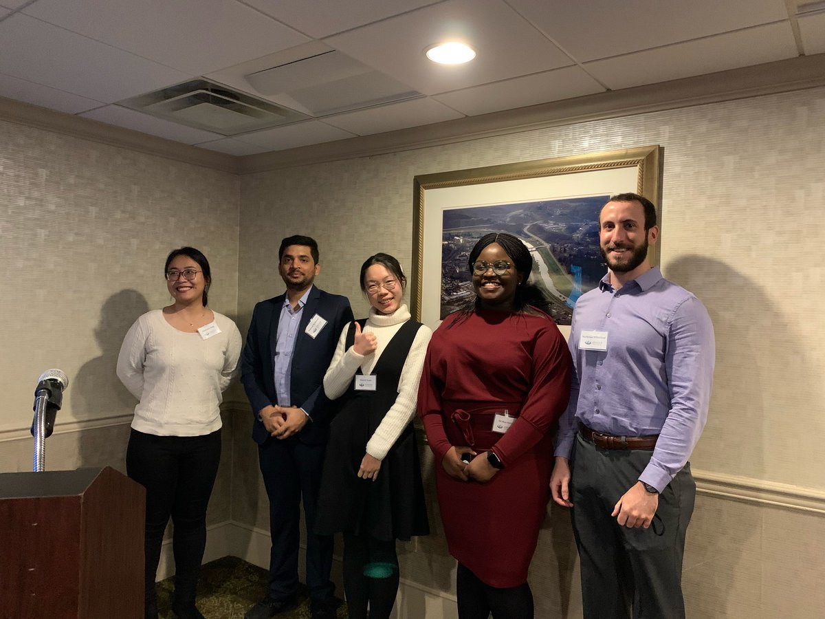 halfbeet's tweet image. Congrats to the 2020-2021 Kopchick Graduate Research Fellowship awardees! Fantastic set of talks from them at today’s banquet.