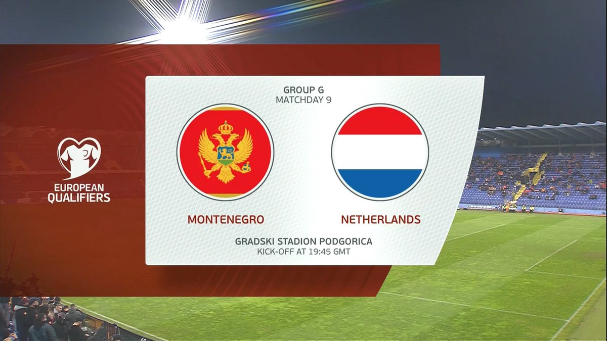 Full match: Montenegro vs Netherlands
