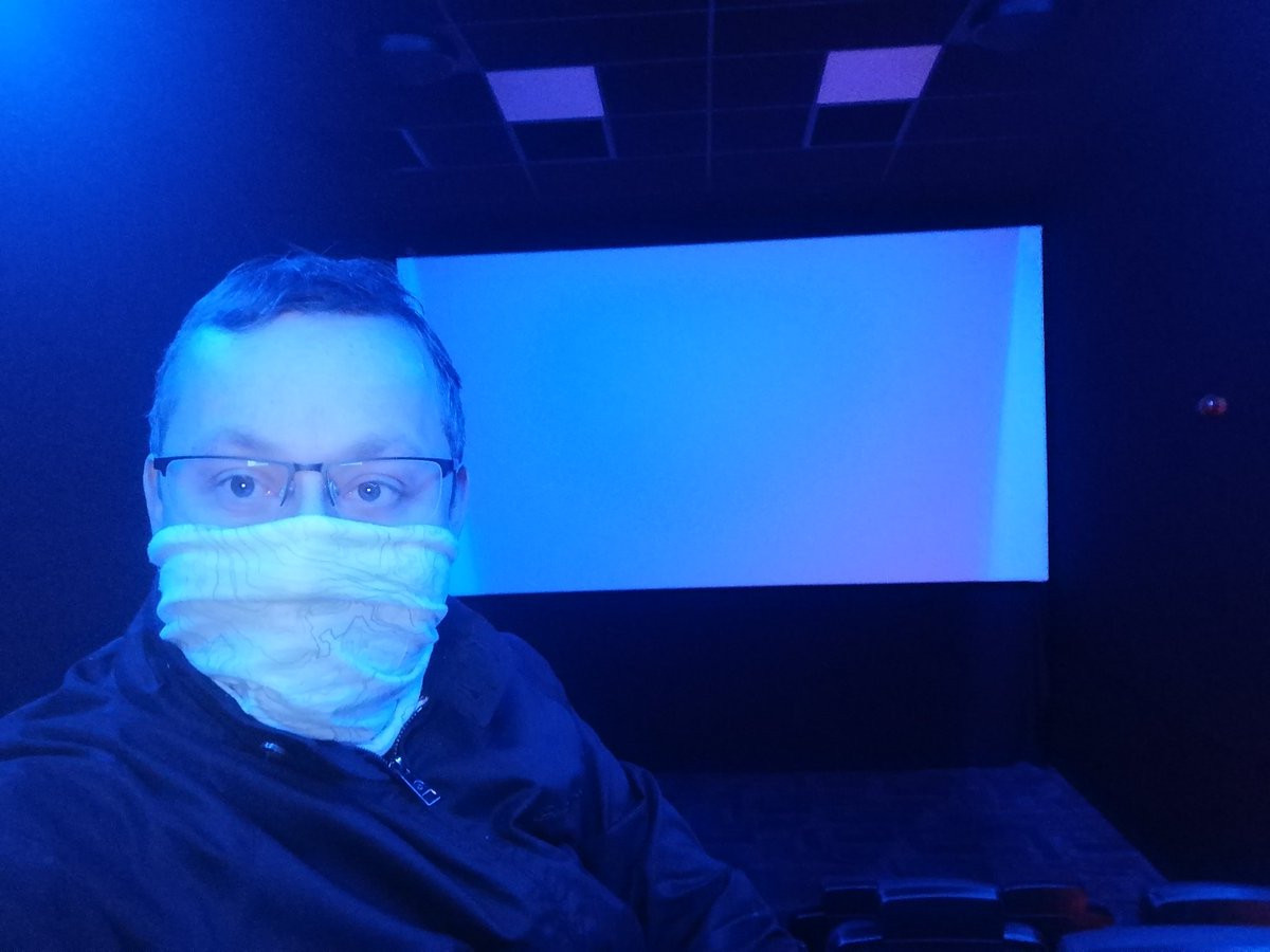 Doc10011's tweet image. Indy cinema to myself to watch #DuneMovie