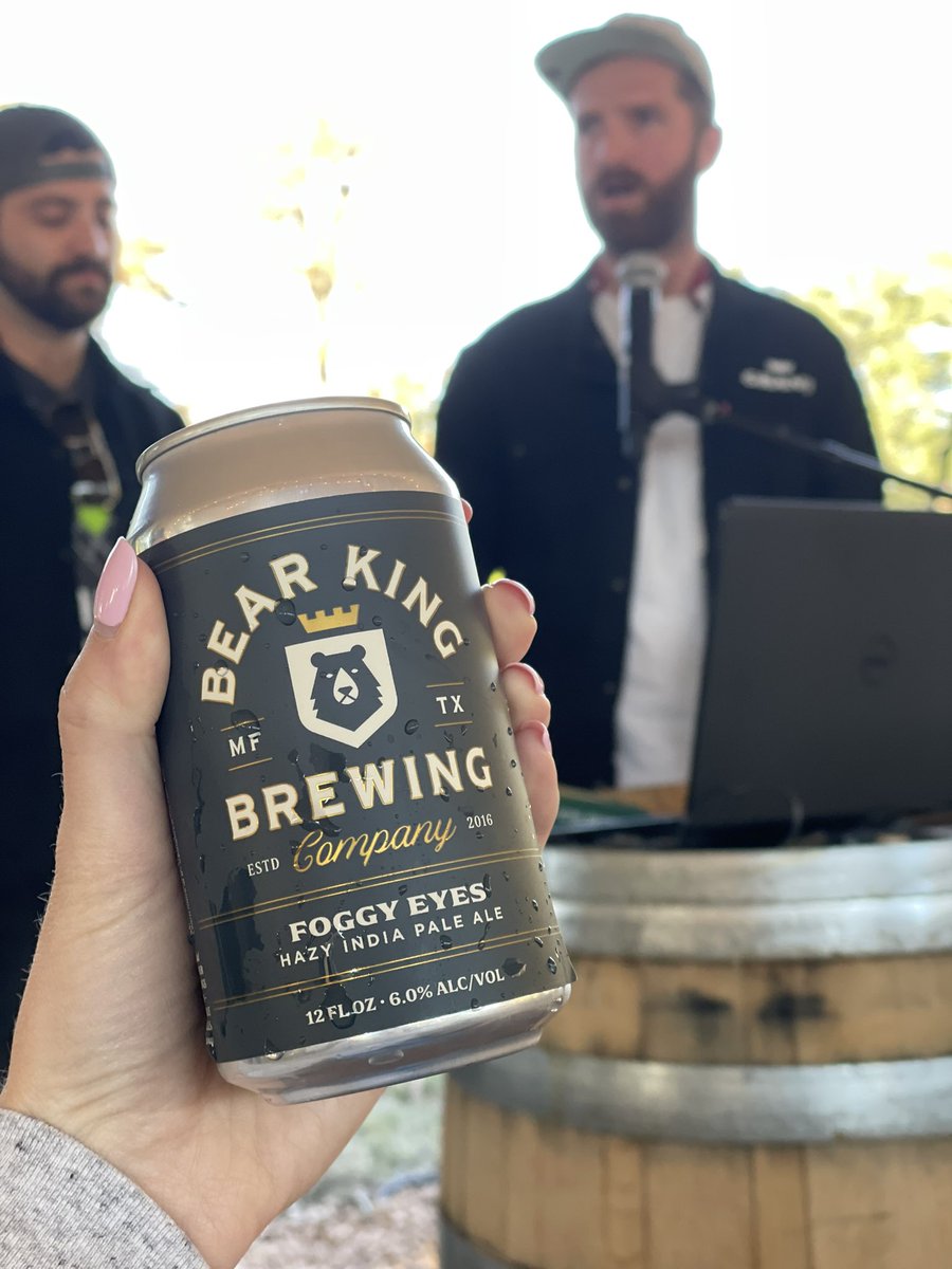Starting off with <a href="/BearKingBrewCo/">Bear King Brewing Co</a> and their Hazy IPA 🍺 #BeerNow21