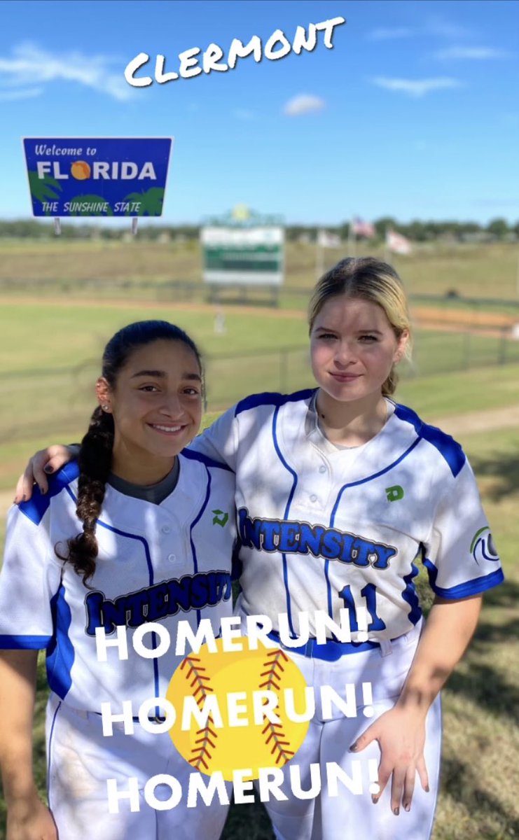 Congratulations to our homerun hitters today 💣 💪🏼🥎💪🏼🥎💣
<a href="/Isabella_Hurta/">Isabella Hurta</a>, <a href="/AbigailZebick/">Abigail Zebick</a> 

#winthemoment, #shocktheworld