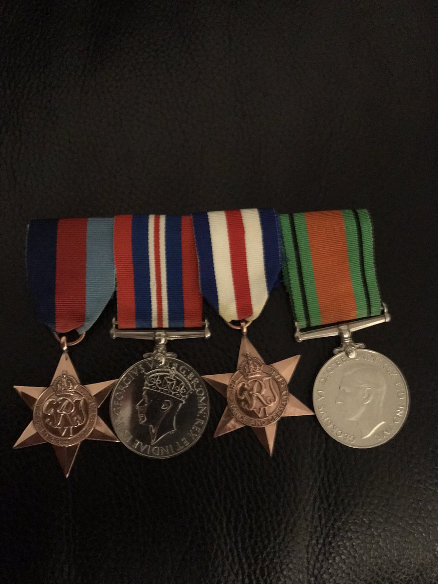 Medals polished to be worn posthumously for my  Grandfather Sapper Jones. We will remember them. 🙏