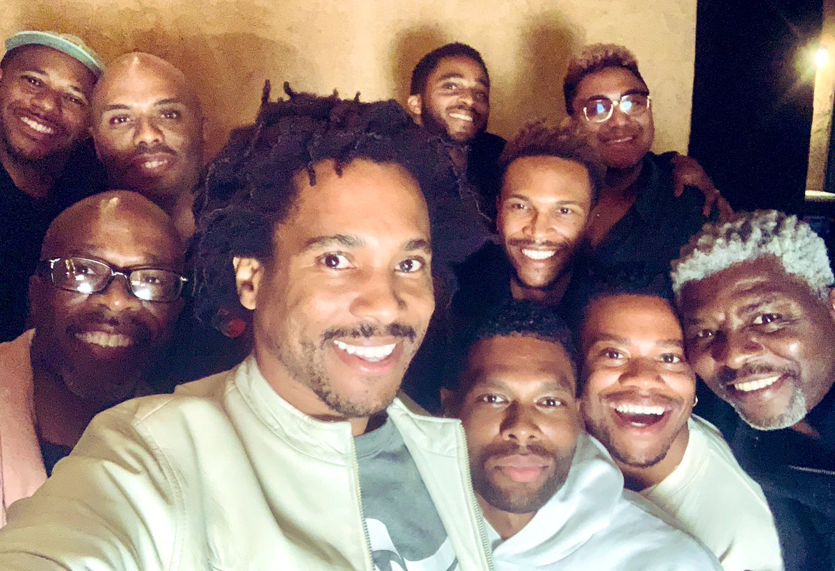 EricBAnthony's tweet photo. Grateful! #EddiesLove #IAMATheatre #BlackPlaywright #BlackDirector #BlackActors #BlackExcellence #BlackJoy #BlackMenSmiling #LarryPowell #DarianDauchan #BlakeYoungFountain #RogerQMason #ParnellDamoneMarcano #JohnSweet #MatthewHancock #JustinSams #HarrisonWhite #EricBAnthony #LOVE https://t.co/3Z012Wqy9B