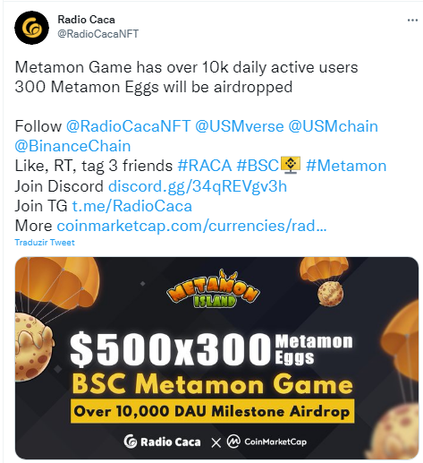 yoguiperez's tweet photo. @RadioCacaNFT @USMverse @USMchain @BinanceChain https://t.co/sMKhY2WKKh
