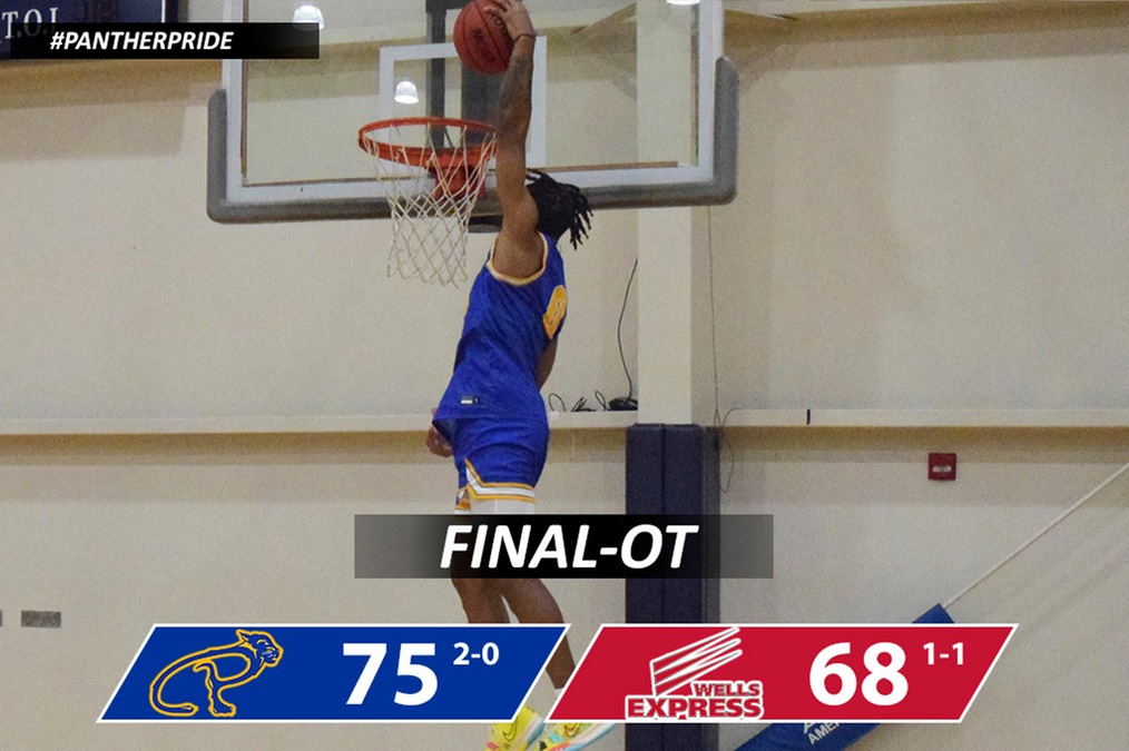 UPB_Panthers's tweet photo. @UPB_MBB Holds off Wells to win 75-68. Nathan Schneider led the Panthers with 23 &amp; 11. Caden Beldin notched a double-double with 12 points and 12 boards. Isaiah Archie scored 17 for the second straight game and Trey Oyler finished in double figures with 10
https://t.co/6Rbn2axWE6 https://t.co/lxfRYySokw
