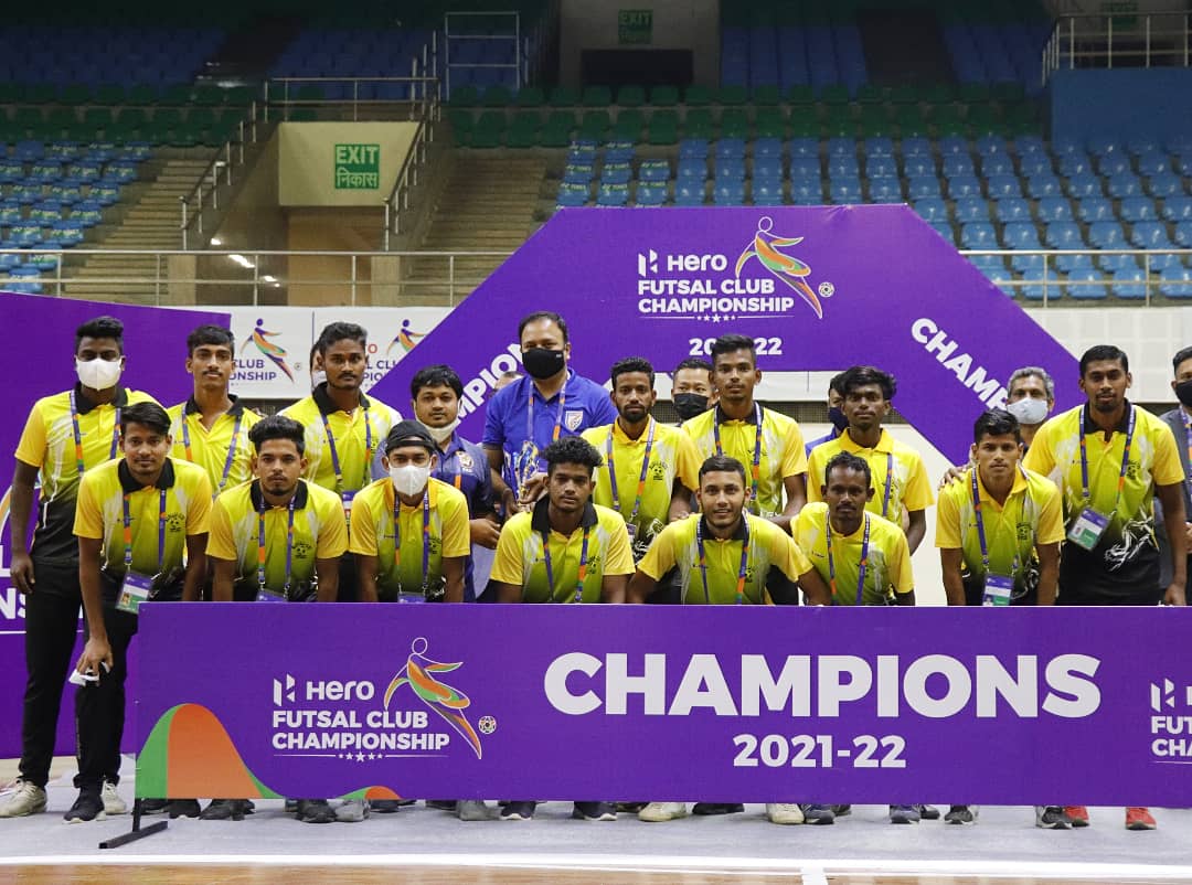 IndianFootball's tweet photo. ⚡ The Awards for the Hero Futsal Club Championship ⚡

🤝 Fair Play Award: Mangala Club
🧤 Best Goalkeeper: Scott Moraes (Delhi FC)
👟 Top Scorer: Nikhil Mali (Delhi FC)
🏅 Most Valuable Player: Nikhil Mali (Delhi FC)

#MDSPDFC ⚔️ #HFCC 🏆 #IndianFootball ⚽ https://t.co/IsRgtB18ya