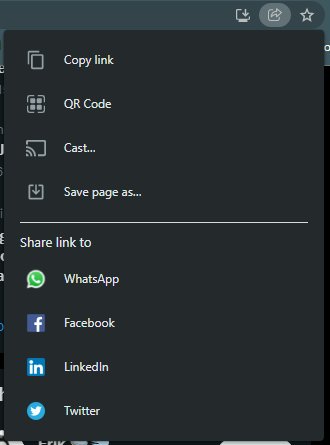1bRoot's tweet image. finally, dedicated share button in Google chrome browser @ChromiumDev @googlechrome ♥️😍

add share this page with Phone option here itself.

#sharethispage #googlechrome #share #browser