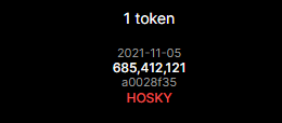 cryptovigalante's tweet photo. half a billi in $hosky #Cardano #adadog #shib #doge #hosky https://t.co/K6XRqKlMeT