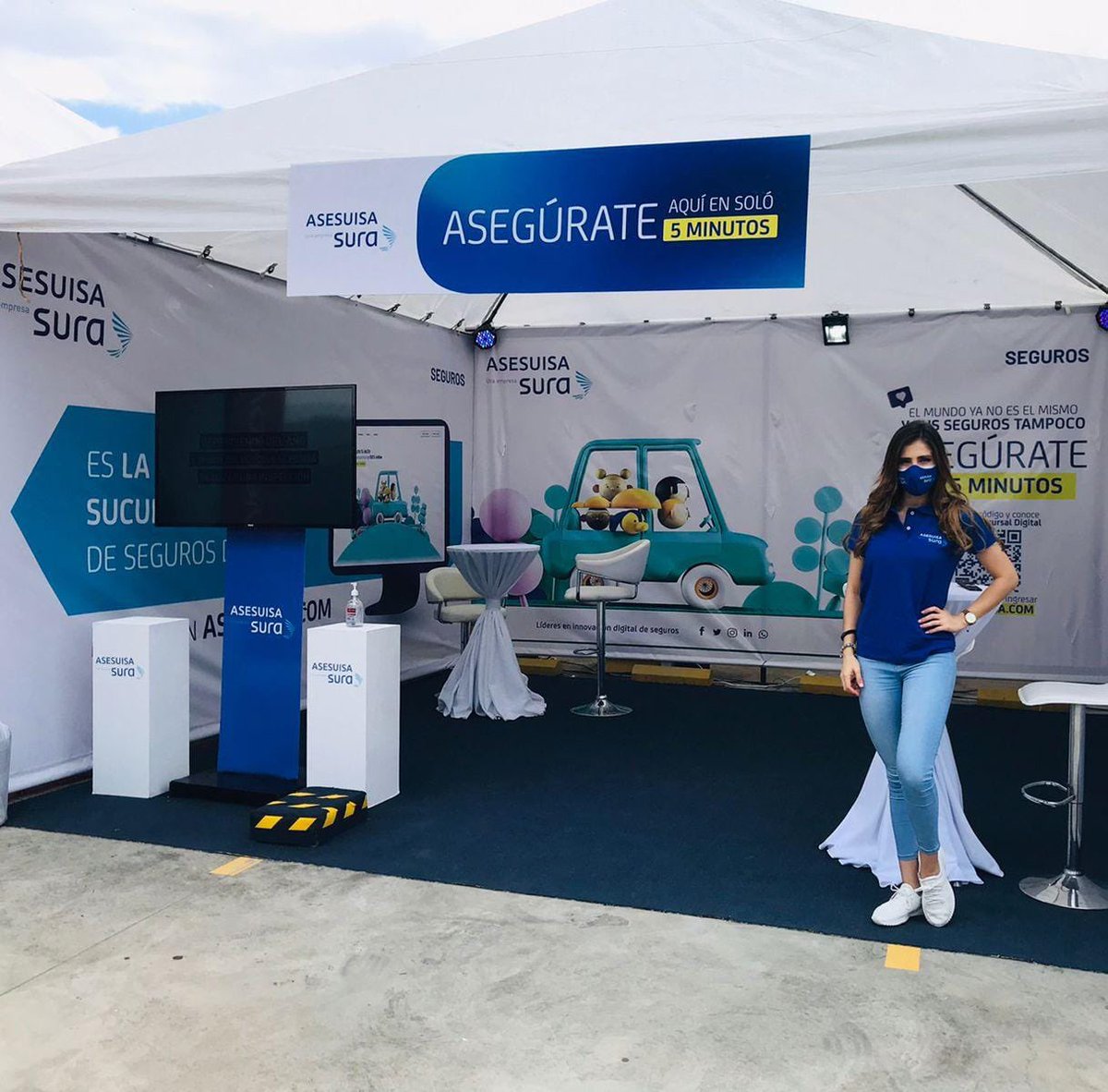 ASESUISA's tweet photo. Asegúrate de disfrutar cada kilómetro 🏁🚙 obtén asesoría y tu cotización sobre nuestros seguros de autos este 13 y 14 de noviembre en la #AutoExpo2021 de #ASALVE
Hora: 10:00 am a 8:00 pm
Lugar: Parqueo Condado Santa Elena
Entrada gratuita
¡Te esperamos! https://t.co/RJeON6DxlF
