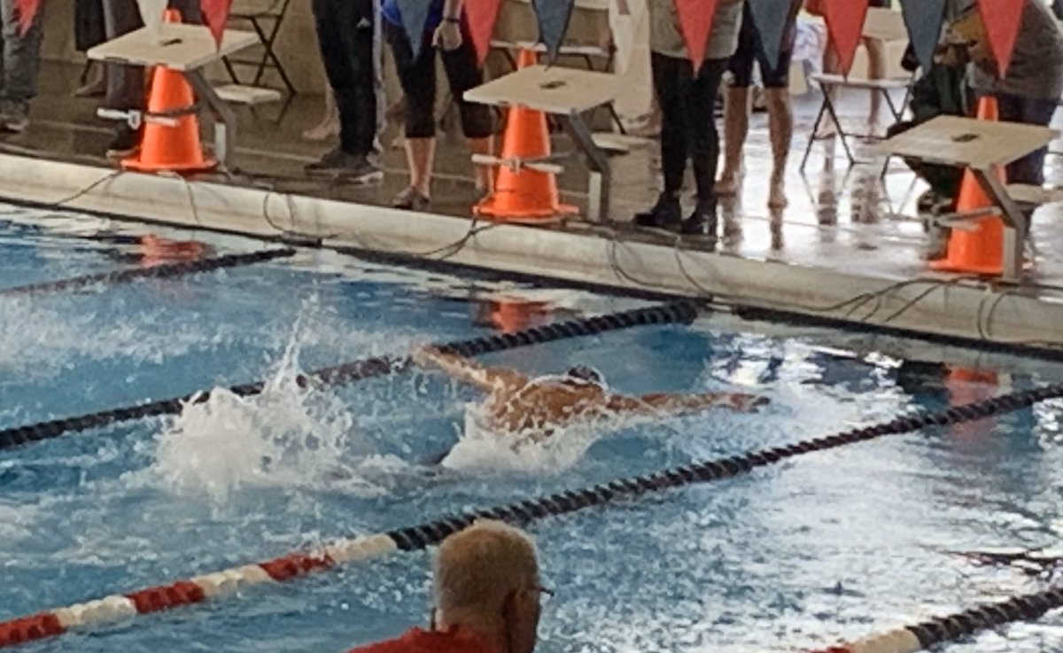 chhsbruinathl's tweet photo. Chip Collins on his way to victory in his heat of the 50-yard butterfly in the Laker Fall Preview in Russell County. https://t.co/bszUcJvegB