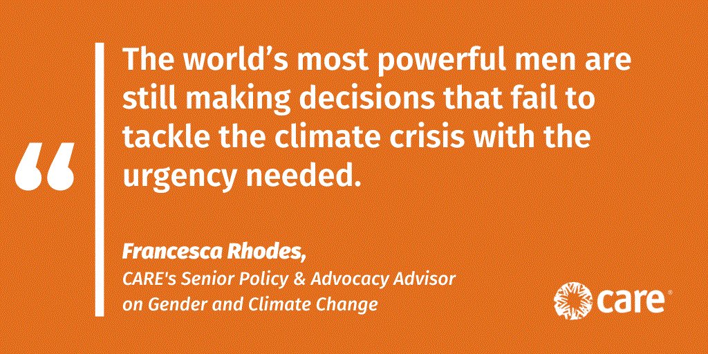 #COP26 has closed. Developed countries have failed to take responsibility for the devastation caused by #ClimateChange, leaving the most vulnerable - particularly women and girls - facing a bleak future.   

careinternational.org.uk/node/632724