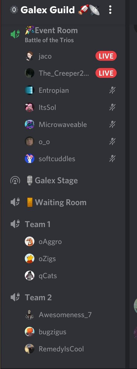 GalexGuild_'s tweet photo. Thank you so much everyone for coming out to the event last night. Congrats to the winning team, Remedy, 7 and bug.

We hope to see you at the next amazing event! 🥔 https://t.co/TK5PWdZ65d