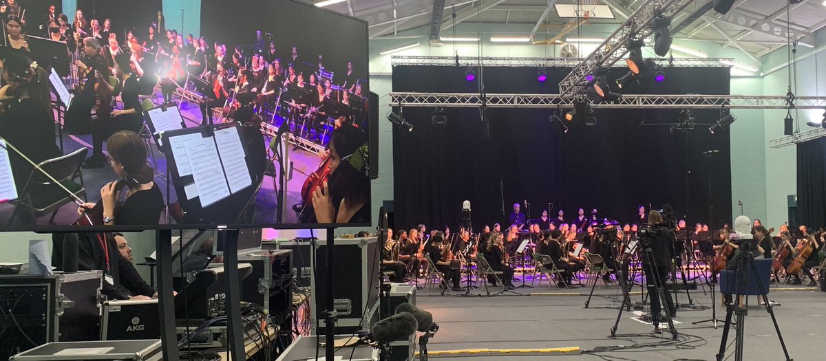 DowneHouseMusic's tweet photo. Wonderful opening to tonight’s live streamed Michaelmas Concert. Wonderful performance of Peer Gynt’s Suite Selection by our terrific Symphony Orchestra @DowneHouse @SusanFHolmes @MrGPicker @CharlotteExon https://t.co/FPLQKBFoAt