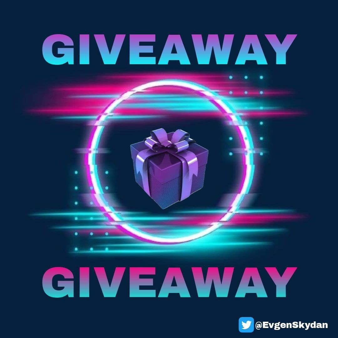 YevhenSkydan's tweet photo. GIVEAWAY - 5 $NEAR💸
Like + retweet + subscribe to @EvgenSkydan 
Fill in the form - https://t.co/HYzg3AgldK

Results 19.11.2021 at 17:00 UTC

*If there is one wallet in the form for several Twitter accounts and vice versa, I EXCLUDE IT FROM #GIVEAWAY* https://t.co/Qza9WGfwYz