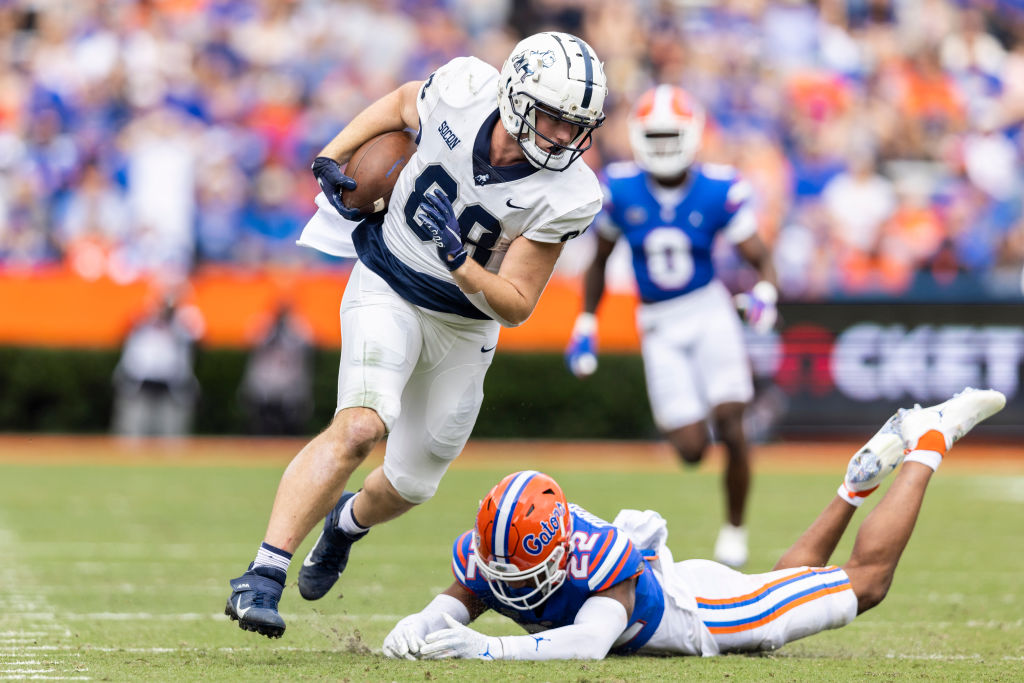 Points allowed by the Florida Gators this season:

34 to No. 1 Georgia
31 to No. 1 Alabama
42 to Samford IN THE FIRST HALF